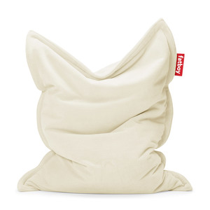 Original Slim Teddy Beanbag, Off White