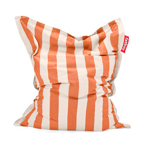 Original Outdoor -säkkituoli, stripe orange creme