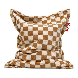 Original Slim Teddy -säkkituoli, chess almond creme Original Slim Teddy -säkkituoli, chess almond creme