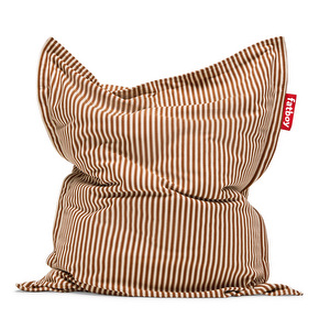 Original Slim Terry -säkkituoli, cognac creme