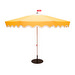 Pensol-aurinkovarjo, sunbeam / musta jalusta, ⌀ 350 cm