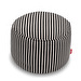 Point Terry -rahi, black creme, ⌀50 cm