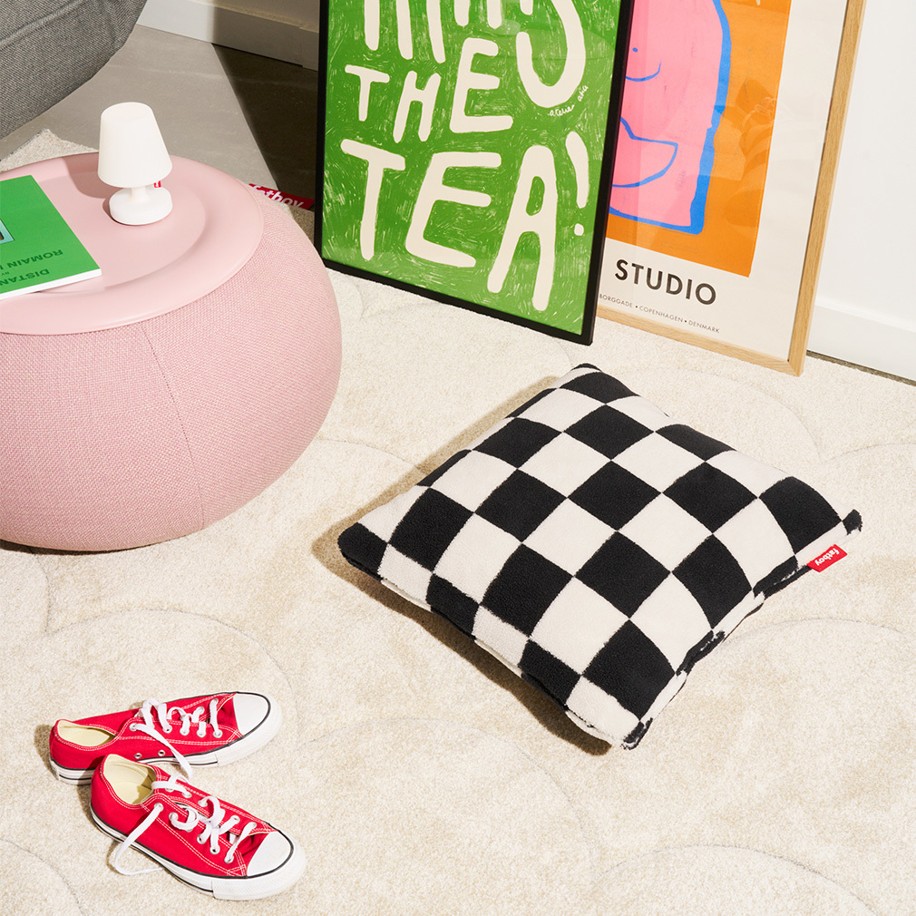 Square Pillow Teddy -tyyny