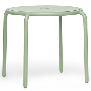Toní Bistreau -pöytä, mist green, ø 80 cm