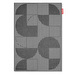 Carpretty Petite -matto, Jigsaw black-white, 160 x 230 cm