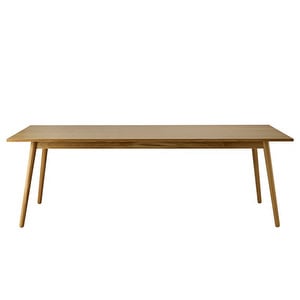 C35C Dining Table, Oak, 95 x 220 cm