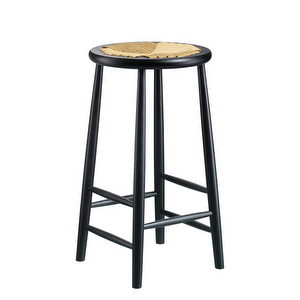 J165C Stool, Black Oak, H 65 cm