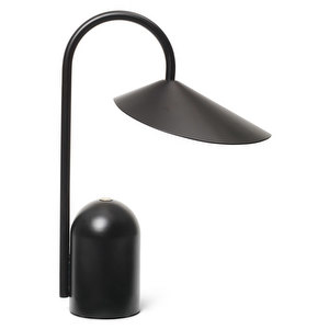 Arum Portable -pöytävalaisin, black