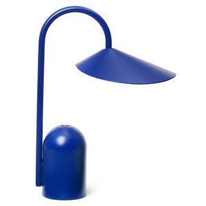 Arum Portable -pöytävalaisin, bright blue