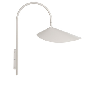 Arum Wall Lamp, Cashmere, H 47 cm
