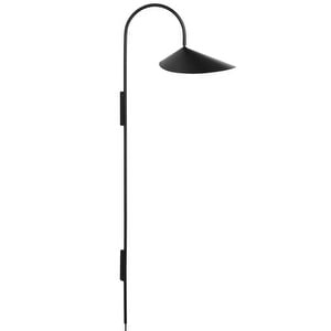 Arum Wall Lamp, Black, H 127 cm