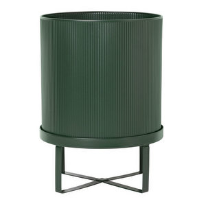 Bau Pot, Dark Green, Large