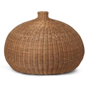 Braided Belly Lampshade, Natural