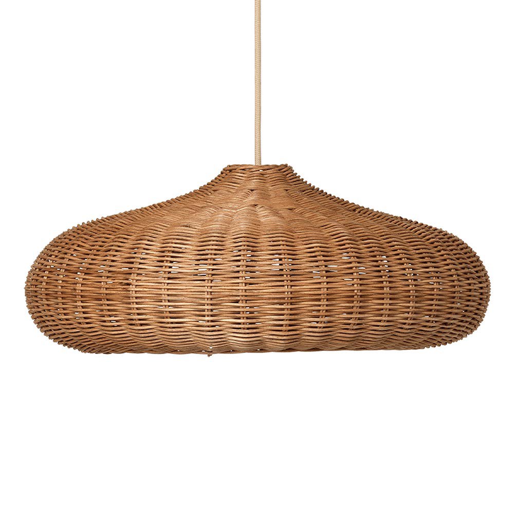 Braided Disc Lampshade