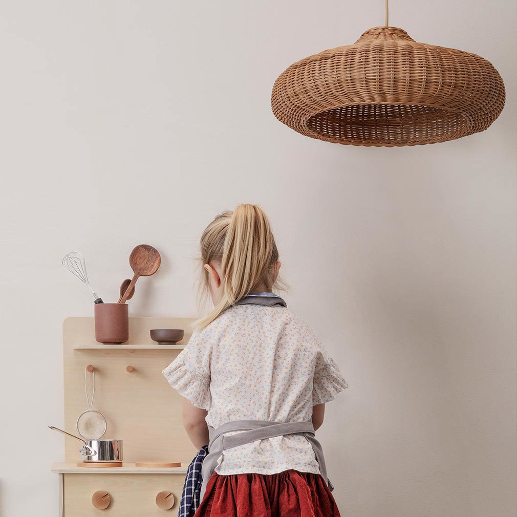 Braided Disc Lampshade