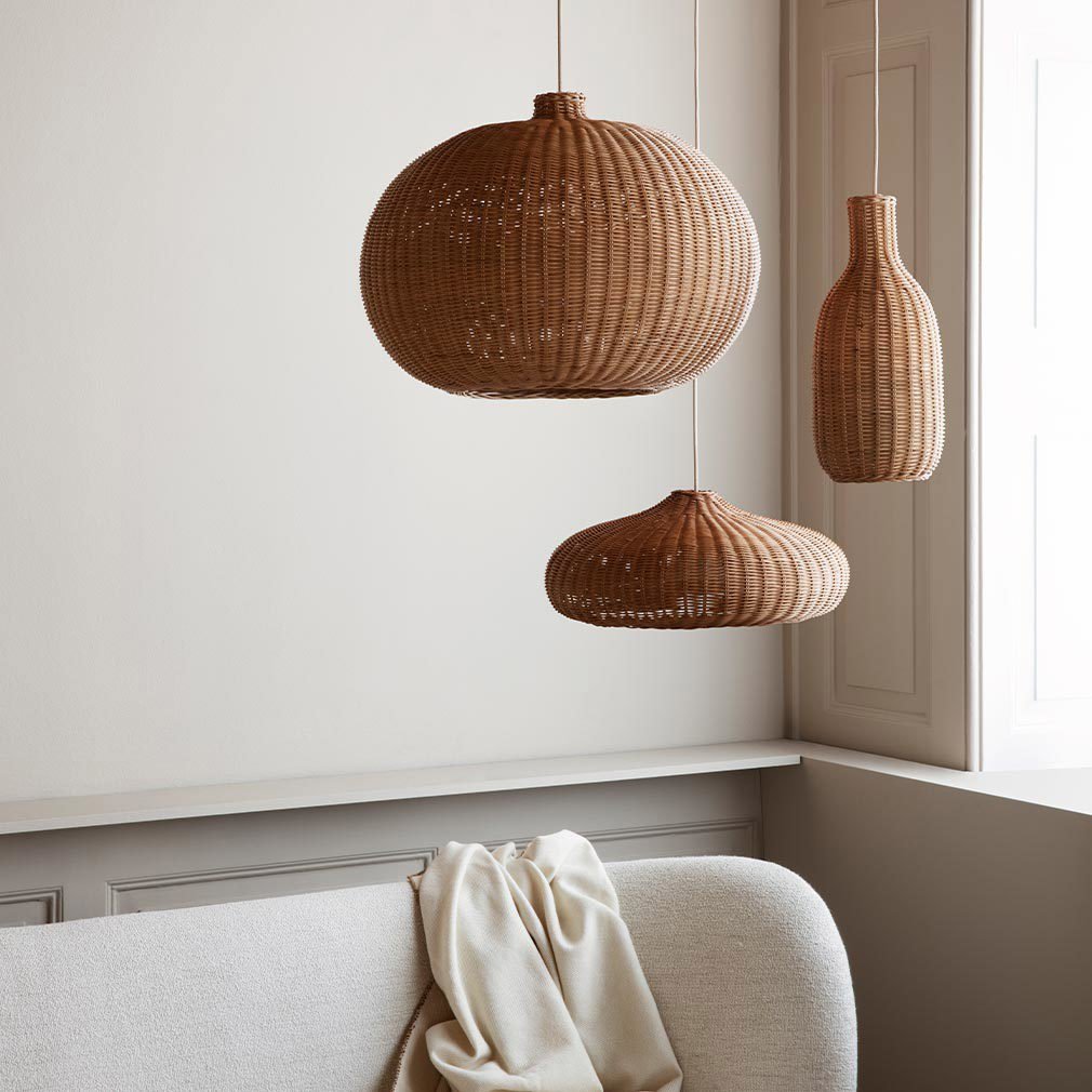Braided Disc Lampshade