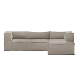 Catena-sohva, Cotton Linen -kangas vaaleanruskea, L 324 cm