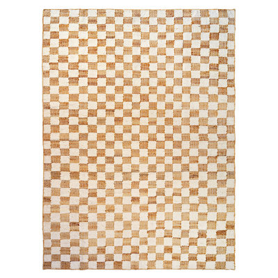 Check Wool Jute -matto