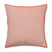 Contrast Linen -tyyny, vaaleanpunainen, 40 x 40 cm