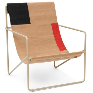 Desert Armchair, Cashmere/Block