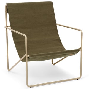 Desert Armchair, Cashmere/Olive