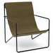 Desert Armchair, Black/Olive