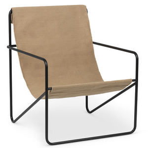 Desert Armchair, Black/Sand