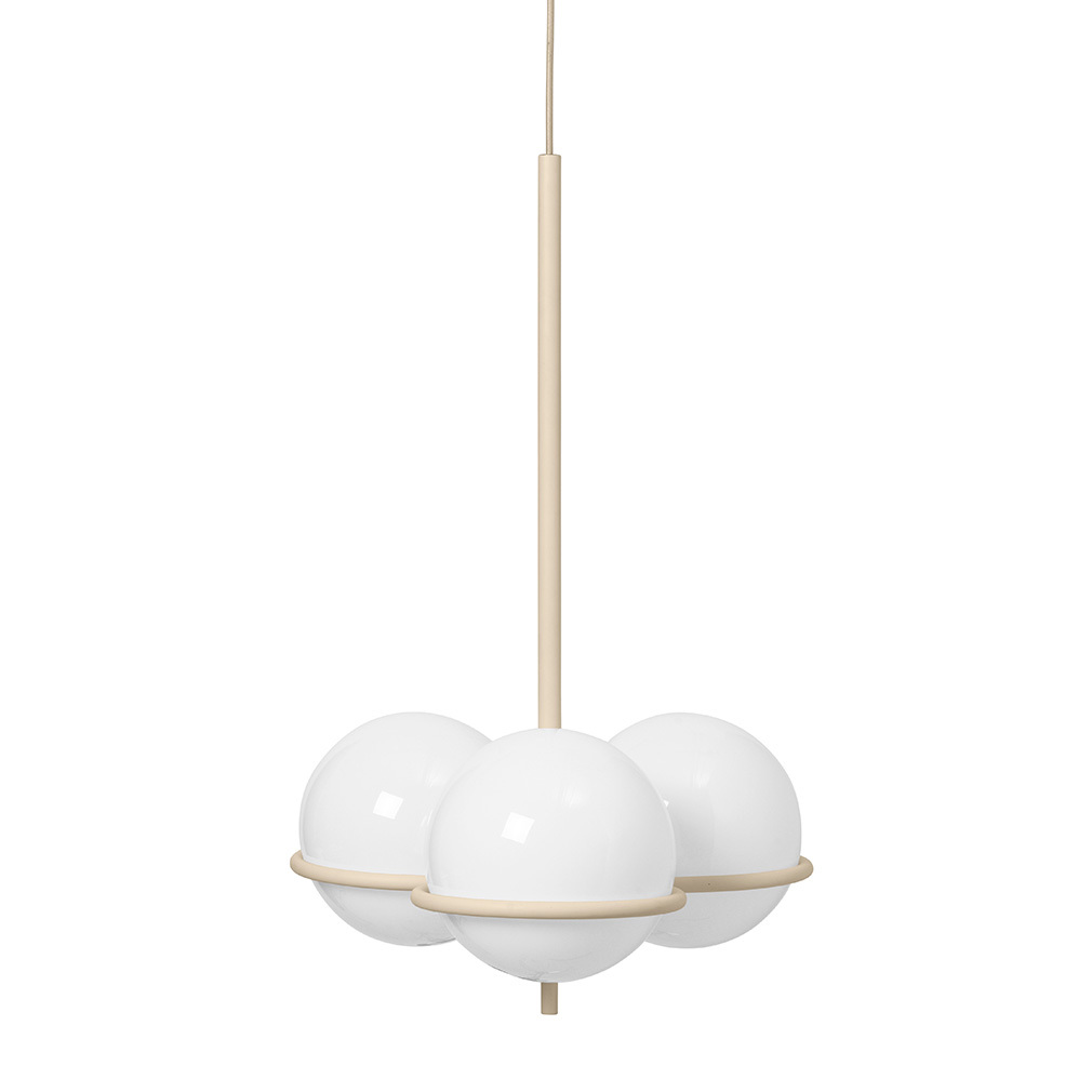 Ferm Living Era-riippuvalaisin luonnonvalkoinen