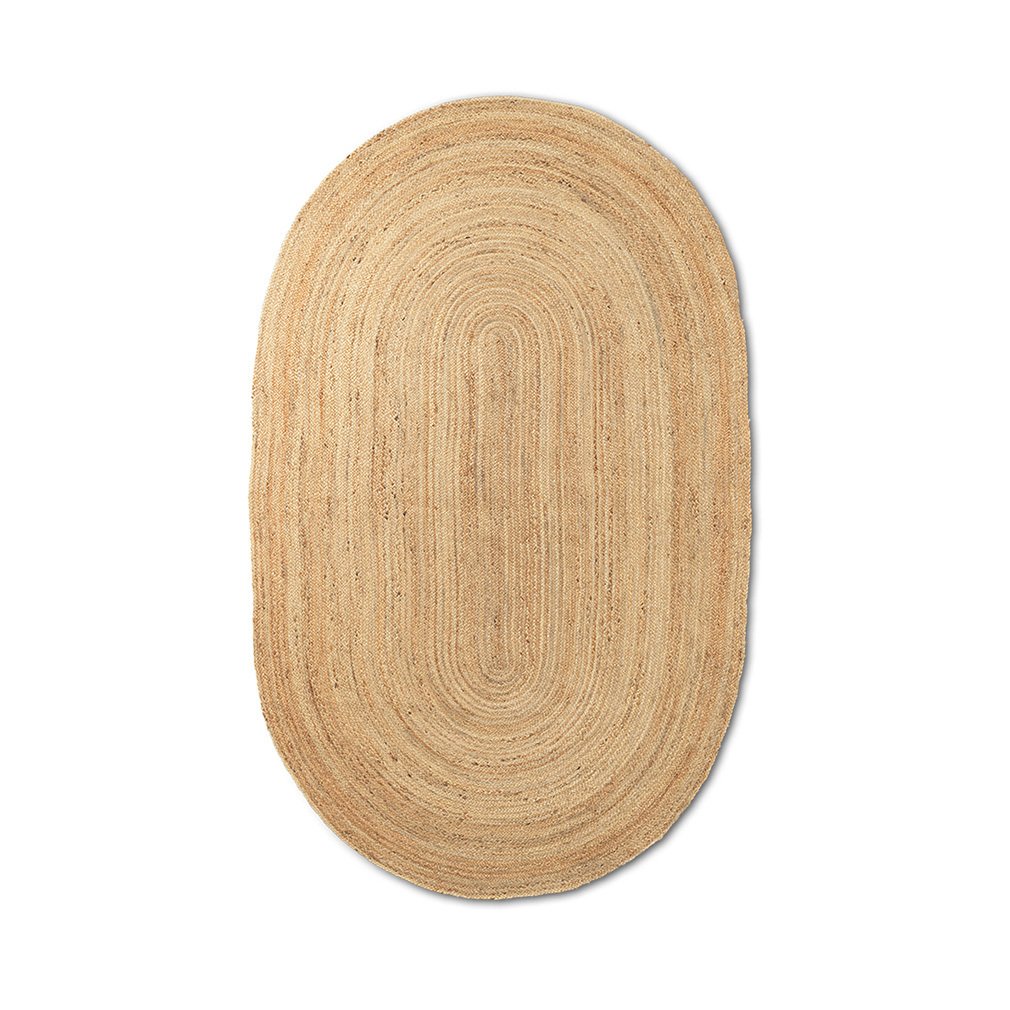 Ferm Living Eternal-juuttimatto natural, 140 x 240 cm