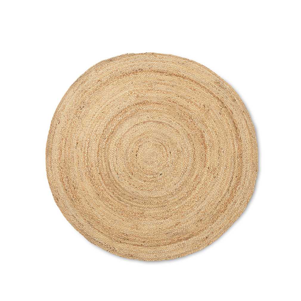 Ferm Living Eternal-juuttimatto natural, ø 120 cm