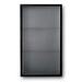 Haze Wall Shelf , Glass/Black