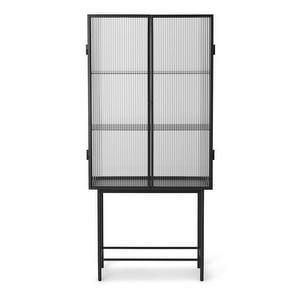 Haze Vitrine, Glass/Black