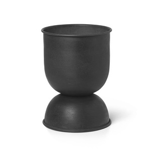 Hourglass-ruukku, musta, M
