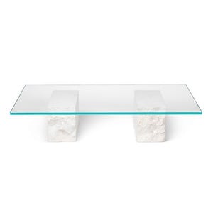 Mineral Coffee Table, Bianco Curia, 120 x 70 cm