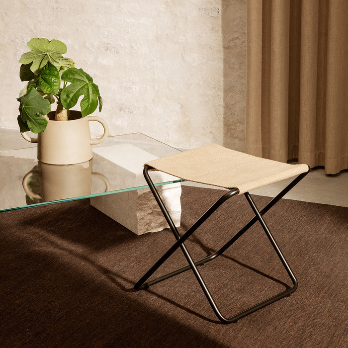 Ferm Living Mineral-sohvapöytä Bianco Curia, 120 x 70 cm