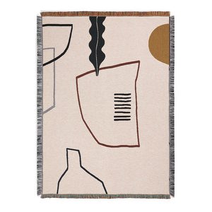 Mirage Blanket, Off-White, 120 x 170 cm