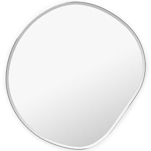 Pond Mirror, Dark Chrome, XL