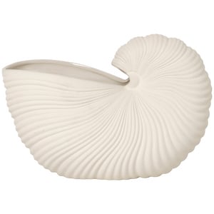 Shell Pot, White