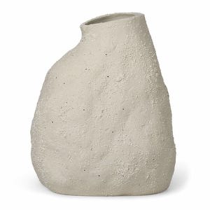 Vulca Vase, Off-White, Medium