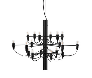 2097/18 Chandelier, Matt Black