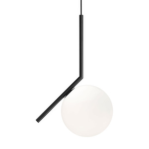 IC Lights S1 -riippuvalaisin, musta, ø 20 cm