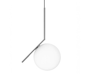 IC Lights S2 Pendant, Chrome, ø 30 cm