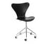 Office Chair 3117, “Series 7”, Black, Coloured Ash