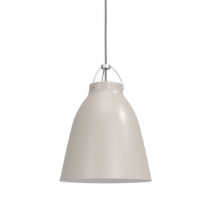 Caravaggio P2 -riippuvalaisin, warm grey, ⌀ 25 cm
