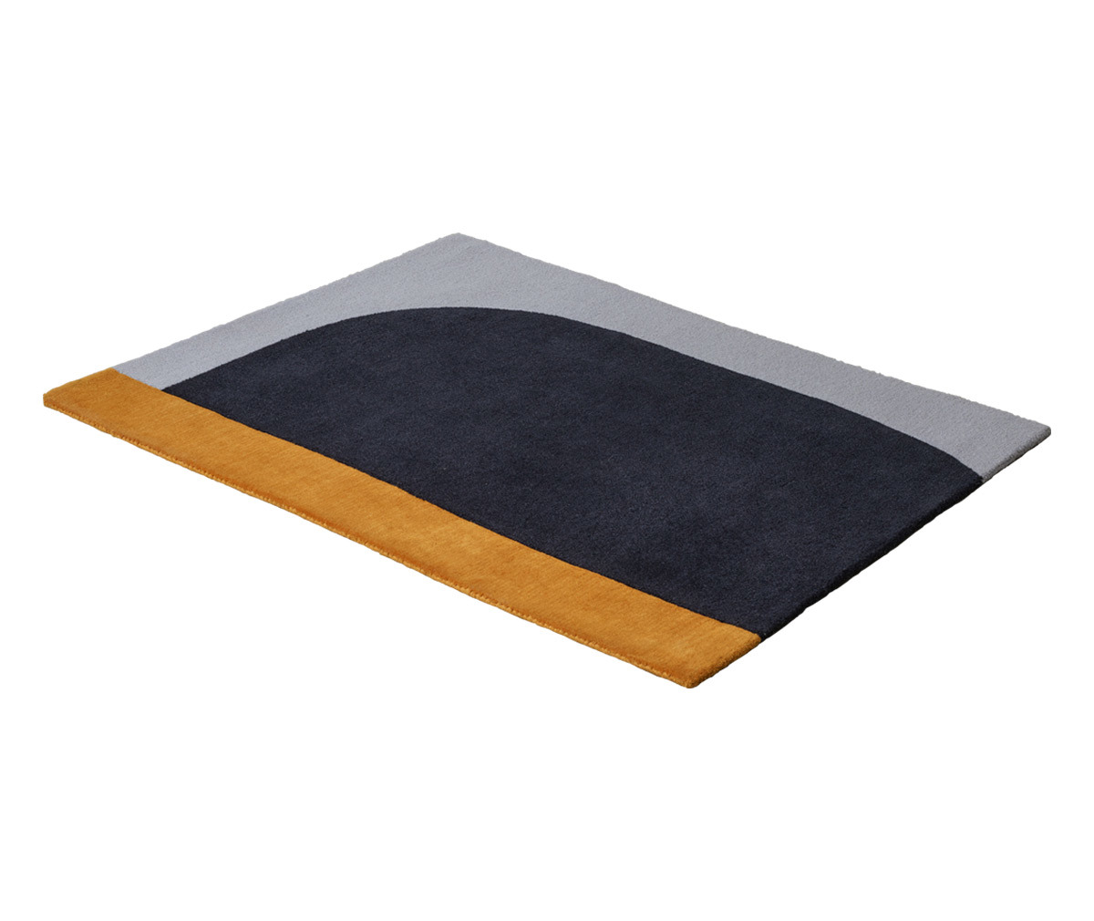 Fritz Hansen Cecilie Manz -matto Ochre, 103 x 130 cm