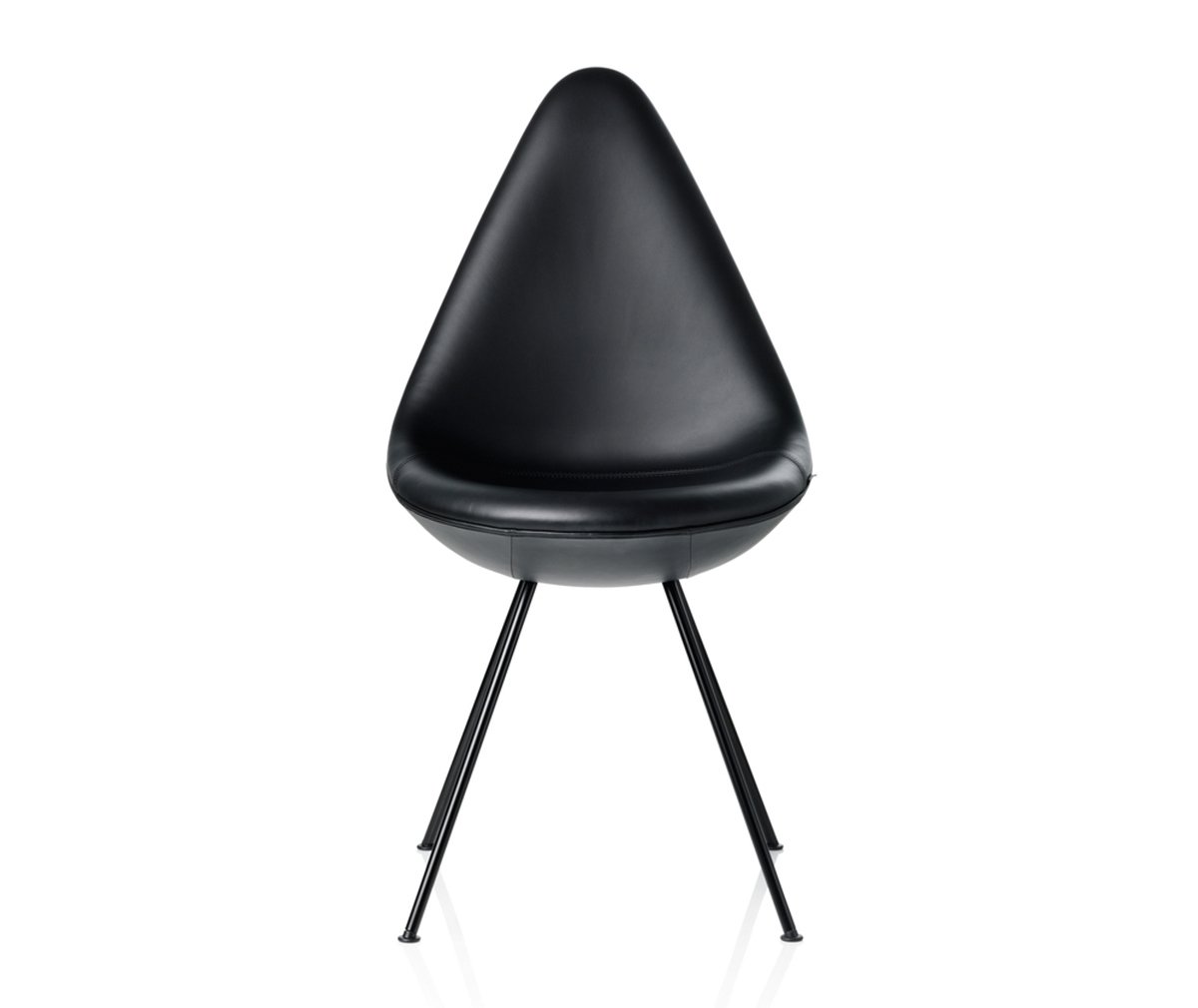 Fritz Hansen Drop Chair Essential Leather Black/Black