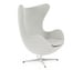 Egg Chair, Divina Melange Fabric 120 Grey