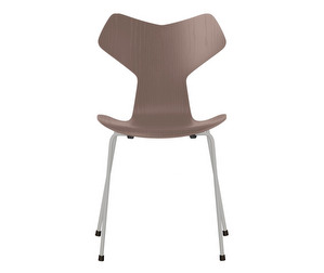 Grand Prix Chair 3130, Deep Clay/Nine Grey, Coloured Ash