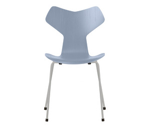 Grand Prix Chair 3130, Lavender Blue/Nine Grey, Coloured Ash