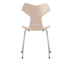 Grand Prix Chair 3130, Light Beige/Nine Grey, Coloured Ash